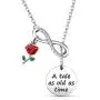 G-Ahora Tale as Old as Time Beauty and The Beast Bracelet Necklace Belle Jewelry G-Ahora Tale as Old as Time Beauty and The Beast Bracelet Necklace Belle Jewelry