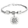 The Love Between a Father and Daughter is Forever Bracelet - Family Jewelry Gift - 10''