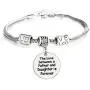 The Love Between a Father and Daughter is Forever Bracelet - Family Jewelry Gift - 10'' The Love Between a Father and Daughter is Forever Bracelet - Family Jewelry Gift - 10''