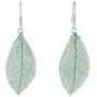 NOVICA Natural Leaf .925 Sterling Silver Dangle Earrings Stunning Nature in Jade NOVICA Natural Leaf .925 Sterling Silver Dangle Earrings Stunning Nature in Jade