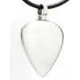 Trilogy Jewelry Pewter Guitar Pick with Skull and Dagger Pendant on Leather Necklace Trilogy Jewelry Pewter Guitar Pick with Skull and Dagger Pendant on Leather Necklace