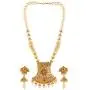 Efulgenz Indian Bollywood Traditional 14 K Gold Plated Crystal Kundan Pearl Beaded Wedding Temple Choker Necklace Earrings Jewelry Set Efulgenz Indian Bollywood Traditional 14 K Gold Plated Crystal Kundan Pearl Beaded Wedding Temple Choker Necklace Earrings Jewelry Set