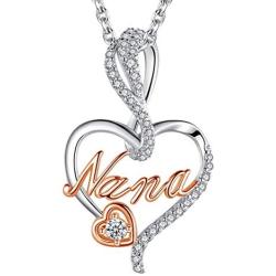 BFF&UNICORN Best Gifts for Women, S925 Sterling Silver Mom Necklace Birthday Mothers Day Jewelry Gifts for Mom Wife from Daughter Husband