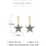 Moon Earrings for women Girls Moon and Star Earrings Jewelry Fashion Long Drop Dangle Stud