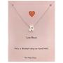 Your Always Charm Music Lover Gifts,Treble Clef Music Note Necklace 16''-18''