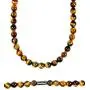 Auras by Osiris Mens Necklaces Healing Crystal Necklace 19/24/30 Inch Beaded Necklace Chains for Men 6/8/10/12/14/16mm Gemstone Necklace Handmade in USA
