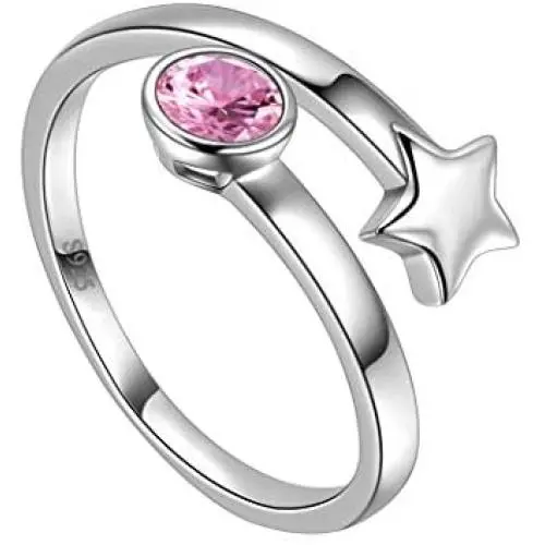 Birthstone Adjustable Rings Birth Month Open Rings Gift for Women and Girls 925 Sterling Silver Round Cut Crystal Solitaire Ring Birthstone Band Ring Birthstone Jewelry Gift Birthstone Adjustable Rings Birth Month Open Rings Gift for Women and Girls 925 Sterling Silver Round Cut Crystal Solitaire Ring Birthstone Band Ring Birthstone Jewelry Gift