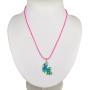 Fun Jewels Fairy Tale Cute Unicorn Pendant Color Change Mood Necklace Gift For Girls