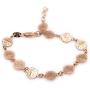 Blessing Religious Bracelet Saint Benedict Gold Metal Charms Protection Jewelry