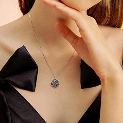 ONEFINITY Sterling Silver Always in My Heart Urn Necklace for Ashes Cremation Jewelry for Ashes of Loved Ones Keepsake Jewelry