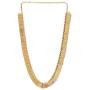 YouBella Gold Plated Long Traditional Maharani Coin Necklace Set with Earrings for Girls and Women