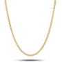 18K Solid Gold 1.8MM, 2.5MM, 3MM, 3.8MM, 4.5MM, 5.5MM, 7MM Cuban Curb Link Chain Necklace- Made In Italy