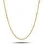 18K Solid Gold 1.8MM, 2.5MM, 3MM, 3.8MM, 4.5MM, 5.5MM, 7MM Cuban Curb Link Chain Necklace- Made In Italy