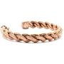 Copper Magnetic Bracelet For Arthritis with Magnets. Rope Indian Style Bangle Unisex Copper Bracelet