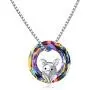 JUSTKIDSTOY Pig Necklace Jewelry 925 Sterling Silver Cute Animal Pendant Necklace with Crystal Gift for Women Girl Birthday JUSTKIDSTOY Pig Necklace Jewelry 925 Sterling Silver Cute Animal Pendant Necklace with Crystal Gift for Women Girl Birthday