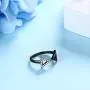 Celtic Knot Bar Necklace Gift Jewelry 925 Sterling Silver/Gold Plated/Black Tone Adjustable Arrow Ring Geometric Triangle Ring Modern Fashion Jewelry Gift for Women Girls Celtic Knot Bar Necklace Gift Jewelry 925 Sterling Silver/Gold Plated/Black Tone Adjustable Arrow Ring Geometric Triangle Ring Modern Fashion Jewelry Gift for Women Girls