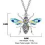 DUOWEI Enamel Honey Bee Necklace Charms Insect Bee Pendant Jewelry Gifts for Women Teen Girls Kids DUOWEI Enamel Honey Bee Necklace Charms Insect Bee Pendant Jewelry Gifts for Women Teen Girls Kids