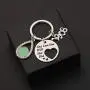 UJIMS Sorority Gift Pink and Green Charm Keychain She Can She Will She Did Inspirational Paraphernalia Graduation Gift for Women Girl UJIMS Sorority Gift Pink and Green Charm Keychain She Can She Will She Did Inspirational Paraphernalia Graduation Gift for Women Girl