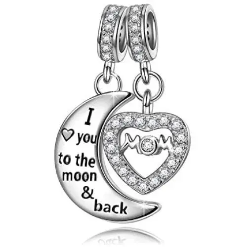 NINAQUEEN Best Gift for Mom 925 Sterling Silver Women Constellation Bead Charms with 5A Cubic Zirconia Gifts for Her NINAQUEEN Best Gift for Mom 925 Sterling Silver Women Constellation Bead Charms with 5A Cubic Zirconia Gifts for Her