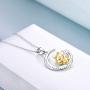 YFN Unicorn Gifts Sterling Silver Unicorn Necklace Unicorn Pendant Jewelry for Women