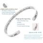 RENYILIN Creative Cuff Bracelet, Zodiac Bracelet, Inspirational Stainless Steel Bracelet for Men and Women