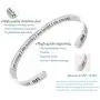 RENYILIN Creative Cuff Bracelet, Zodiac Bracelet, Inspirational Stainless Steel Bracelet for Men and Women