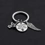 Gzrlyf Hummingbird Keychain Hummingbirds Appear When Angels are Near Hummingbird Memorial Gifts for Loss of Loved One