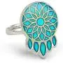 Fun Jewels Dream Catcher Color Change Mood Ring, Retro Bohemian Jewelry, Gift for Women Girls, Size Adjustable Fun Jewels Dream Catcher Color Change Mood Ring, Retro Bohemian Jewelry, Gift for Women Girls, Size Adjustable