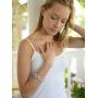 Mariell Silver Petite Length 6 1/2'' Wedding Bracelet with Bold CZ Mosaic for Brides and Bridesmaids