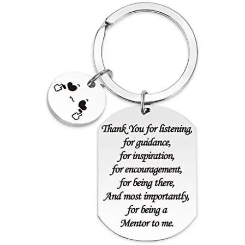 SIDIMELO Mentor Gifts Boss Keychain Boss Appreciation Gift Your Mentorship and Guidance Have Made an Immeasurable Difference in My Life Thank You Gift for Leader SIDIMELO Mentor Gifts Boss Keychain Boss Appreciation Gift Your Mentorship and Guidance Have Made an Immeasurable Difference in My Life Thank You Gift for Leader