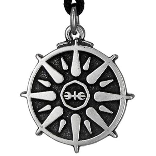 Pewter Greek Mythology Star of Olympus Pendant