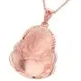 ZenBless Laughing Buddha Pendant Agate Necklace Golden Plated Copper Water Wave Chain Amulet Gift Attract Good Luck ZenBless Laughing Buddha Pendant Agate Necklace Golden Plated Copper Water Wave Chain Amulet Gift Attract Good Luck