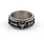 Gungneer Masonic Spinner Ring for Men Stainless Steel Mason Square and Compass Symbol Freemason Jewelry Accessory Gungneer Masonic Spinner Ring for Men Stainless Steel Mason Square and Compass Symbol Freemason Jewelry Accessory