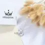 CELESTIA Sterling Silver Animal Necklace for Women, Cat/Dog/Deer/Squirrel/Feather Pendant Necklace for Girls - 18 Chain CELESTIA Sterling Silver Animal Necklace for Women, Cat/Dog/Deer/Squirrel/Feather Pendant Necklace for Girls - 18 Chain