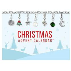 Advent Calendar Set ''Christmas Cheer'' 22 Charms with 1 Bracelet and 1 Necklace