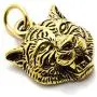 Xusamss Punk Rock Stainless Steel Animal Tiger Head Tag Pendant Charm Necklace