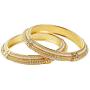 Efulgenz Indian Style Bollywood Traditional Gold Plated Faux Pearl Stone Wedding Bracelet Bangle Set Jewelry