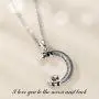 Eusense Panda Necklace Sterling Silver I Love You to the Moon and Back Necklaces Jewelry Cute Pandas Pendant with Cubic Zirconia for Women Girls Eusense Panda Necklace Sterling Silver I Love You to the Moon and Back Necklaces Jewelry Cute Pandas Pendant with Cubic Zirconia for Women Girls