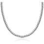 Jewelry Kingdom 1 Necklace or Bracelet for Women and Men, Beaded Chain Sterling Silver Stainless Steel, Handmade Jewelry, Thick of 6-8MM and Length of 7-40'' Optional