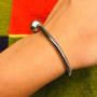 JMQJewelry Snake Chain Bracelet Charm for Lobster Clasp Beads for Women Men Girl