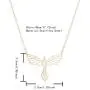 GFDGG Origami Phoenix Bird Pendant Necklaces for Women Men Geometric Animal Hypoallergenic Jewelry GFDGG Origami Phoenix Bird Pendant Necklaces for Women Men Geometric Animal Hypoallergenic Jewelry
