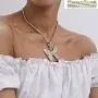 COLORFUL BLING Tennis Link Chain Butterfly Necklace Iced Out Zirconia Butterfly Pendant Hip Hop Choker Necklace for Women Girls