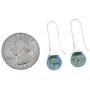 GlassOfVenice Murano Glass Drop Earrings - Royal Blue