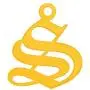 WIN JEWELRY 14K Authentic Gold Old English Inital Pendant WIN JEWELRY 14K Authentic Gold Old English Inital Pendant