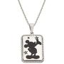 Disney Mickey or Minnie Mouse Stainless Steel Inpirational Necklace, Official License
