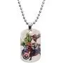 Marvel Comics Boys Stainless Steel Avenger Characters Dog Tag Chain Pendant Necklace, 16''