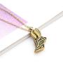 NOUMANDA Fashion Personalized Winged Shoes Pendant Necklace Charm Retro Jewelry