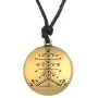 fishhook Wicca Voodoo Ogou Feray Loa Veve Talisman Pendant Necklace
