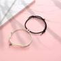 Magnetic Couple Bracelet Set, Retro Braided Bracelet Adjustable Bracelets Great Gift for Women, Men, Lover, He Her and Best Friend Rope Bracelet Set of 2