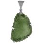 Starborn Rough Gemstone Sterling Silver Pendant - Medium